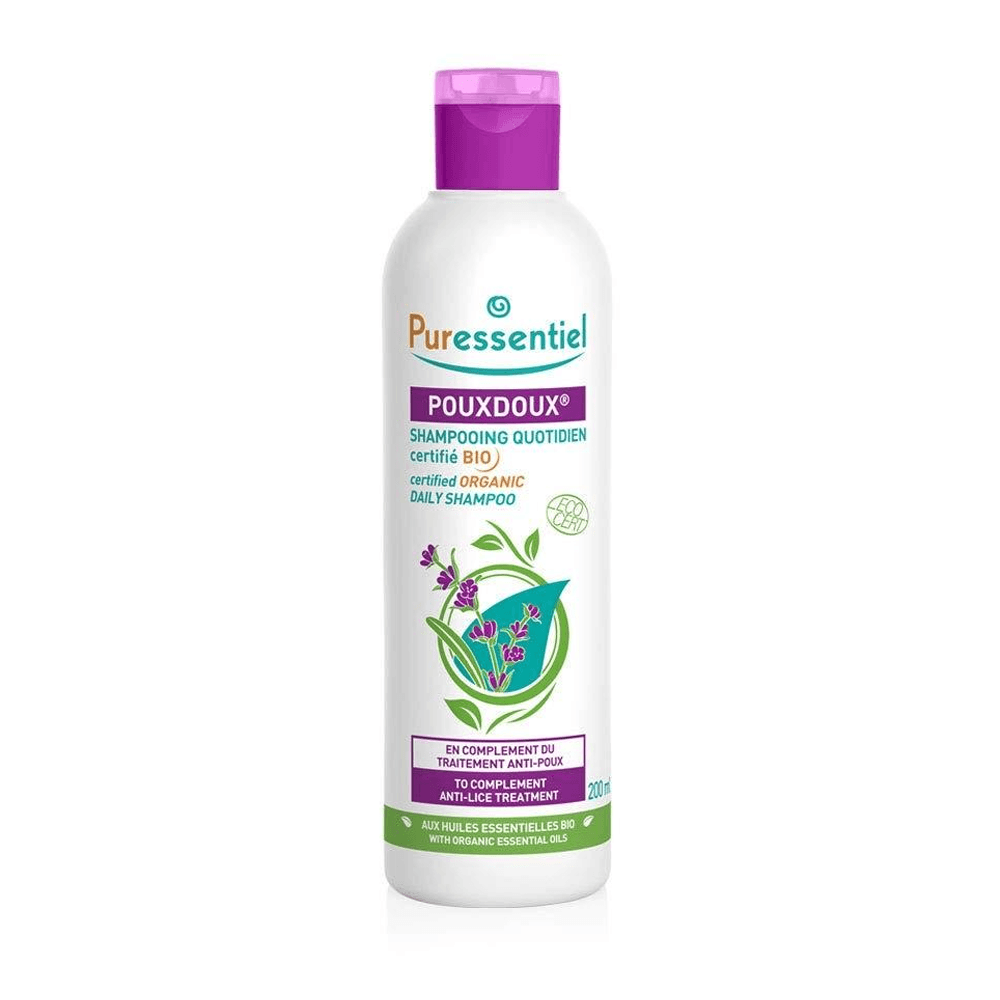 Puressentiel Pouxdoux Shampooing quotidien Bio 200 ml