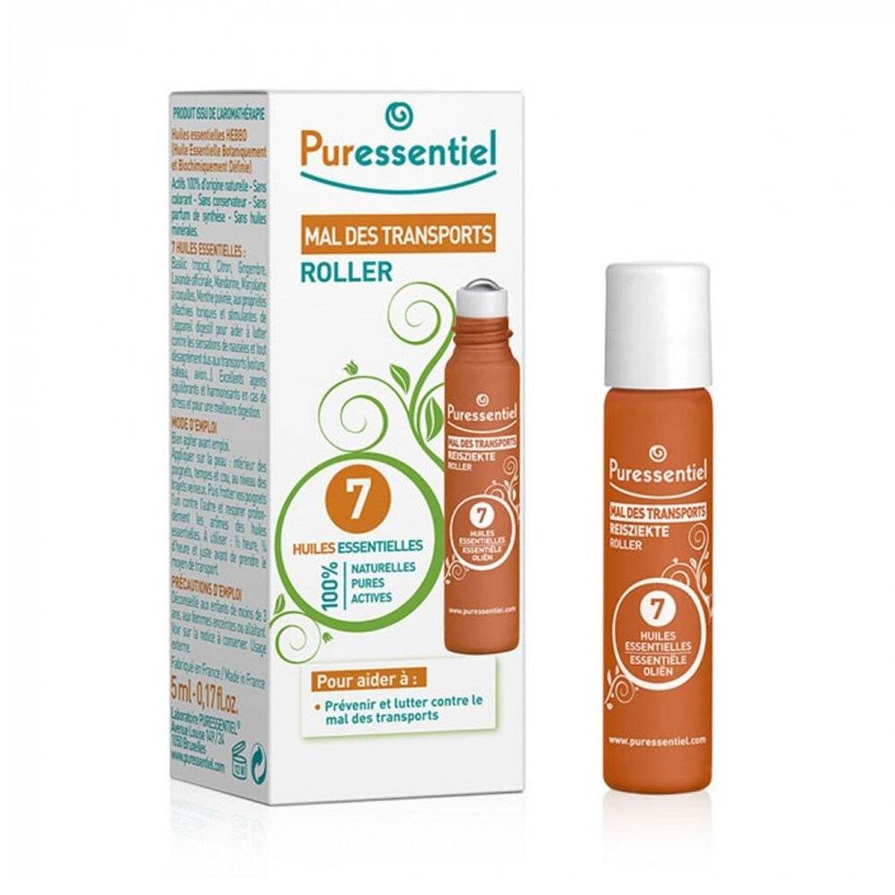 Puressentiel Roller Mal des transports 7 huiles essentielles 5 ml