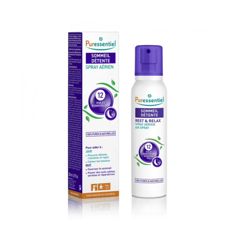 Puressentiel Spray aérien Sommeil Détente 12 huiles essentielles 200 ml