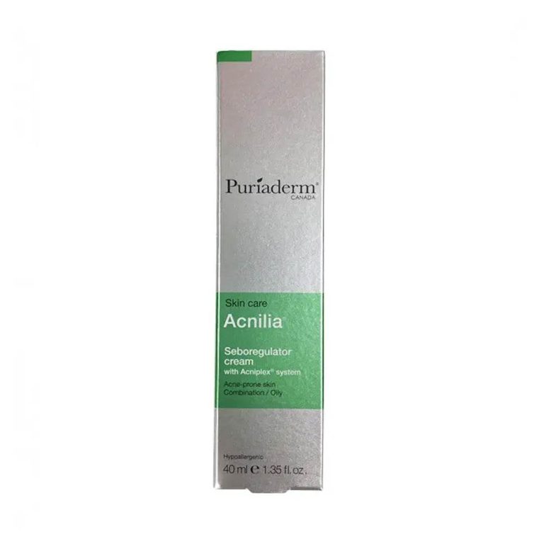Puriaderm Acnilia Crème séborégulatrice 40 ml
