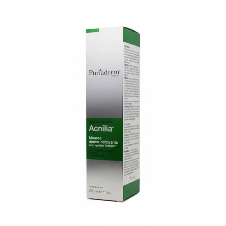 Puriaderm Acnilia Mousse nettoyante 200 ml