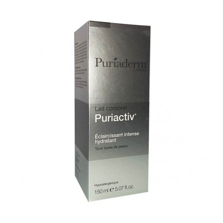 Puriaderm Puriactiv Lait corporel éclaircissant hydratant 150 ml