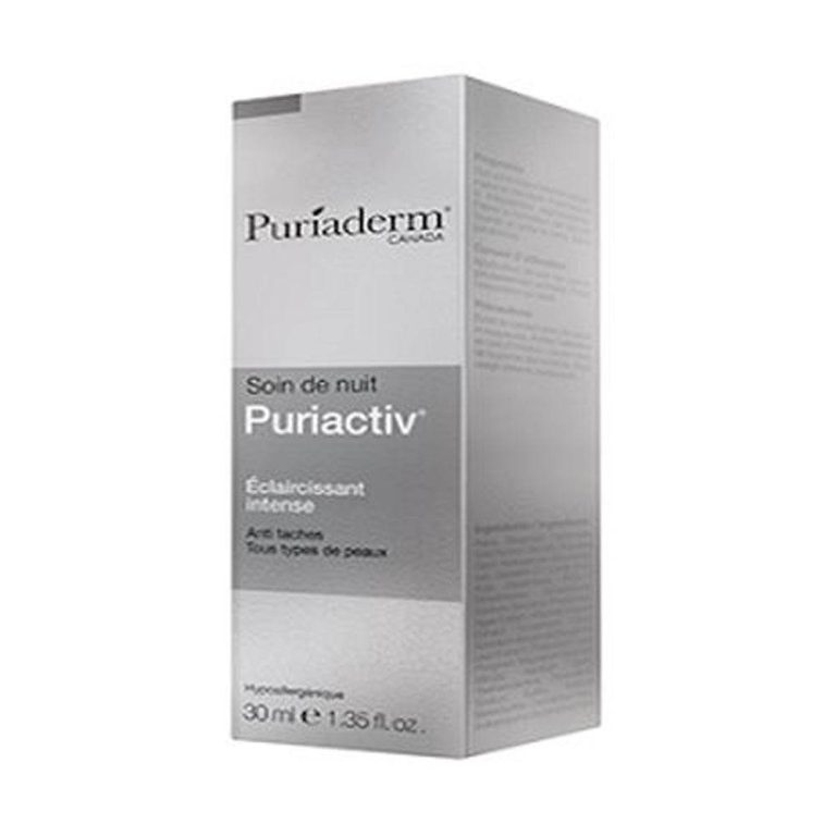 Puriaderm Puriactiv Soin de nuit éclaircissant 30 ml