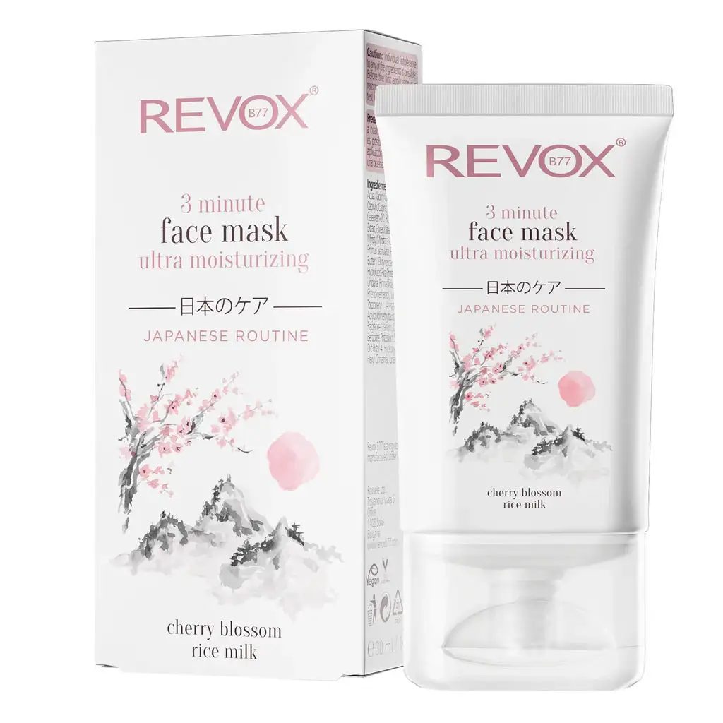 Revox B77 Japanese Routine 3 Minute Face Mask Ultra Moisturizing 30 ml Revox B77 Japanese Routine 3 Minute Face Mask Ultra Moisturizing 30 ml