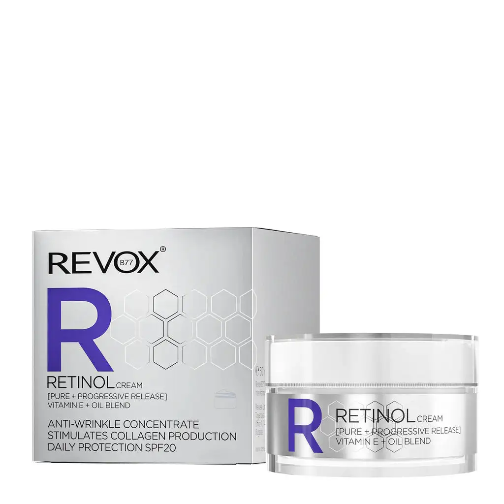 Revox B77 Retinol Crème protection quotidienne SPF20 50 ml Revox B77 Retinol Crème protection quotidienne SPF20 50 ml