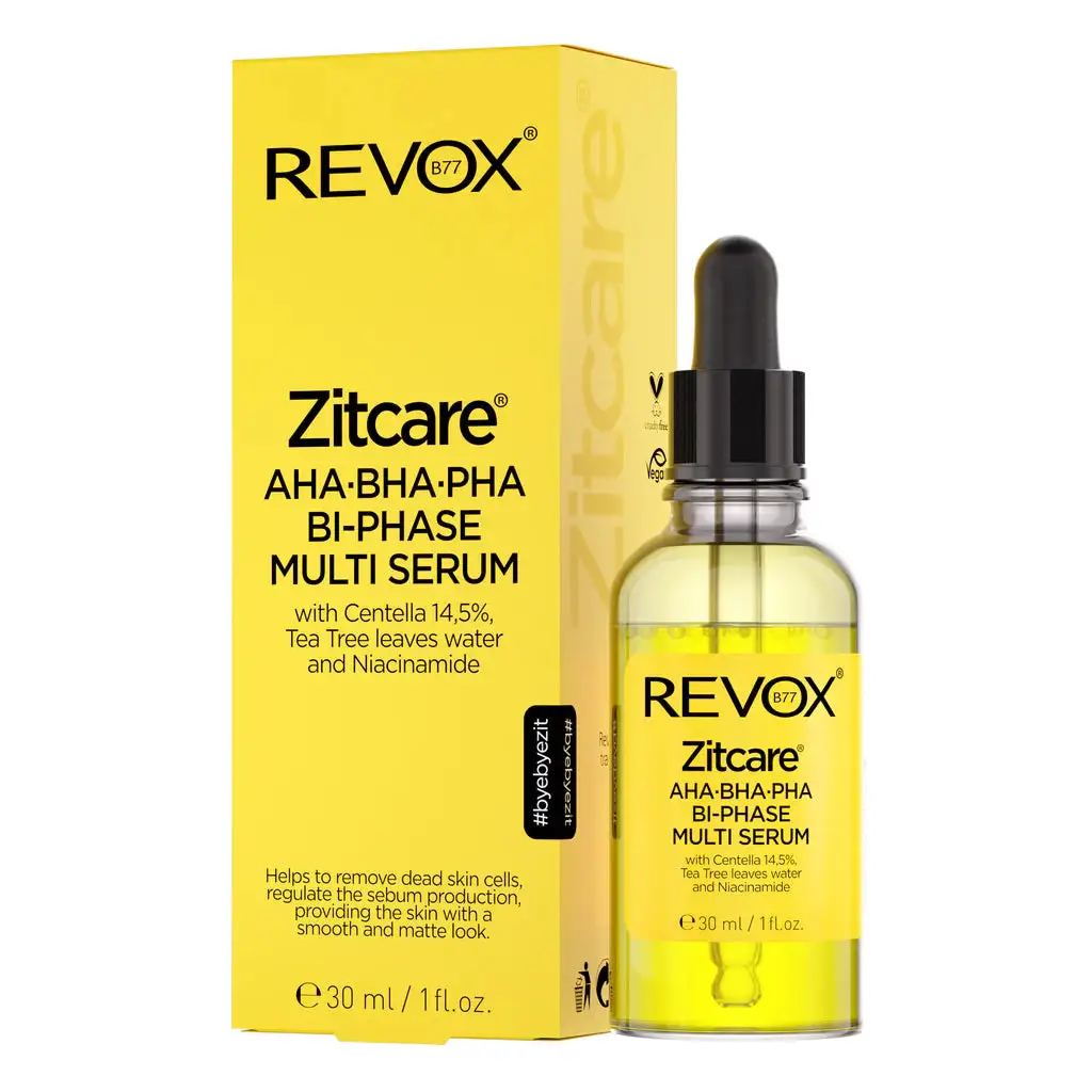 Revox B77 Zitcare AHA BHA PHA Bi-Phase Multi Serum 30 ml Revox B77 Zitcare AHA BHA PHA Bi-Phase Multi Serum 30 ml