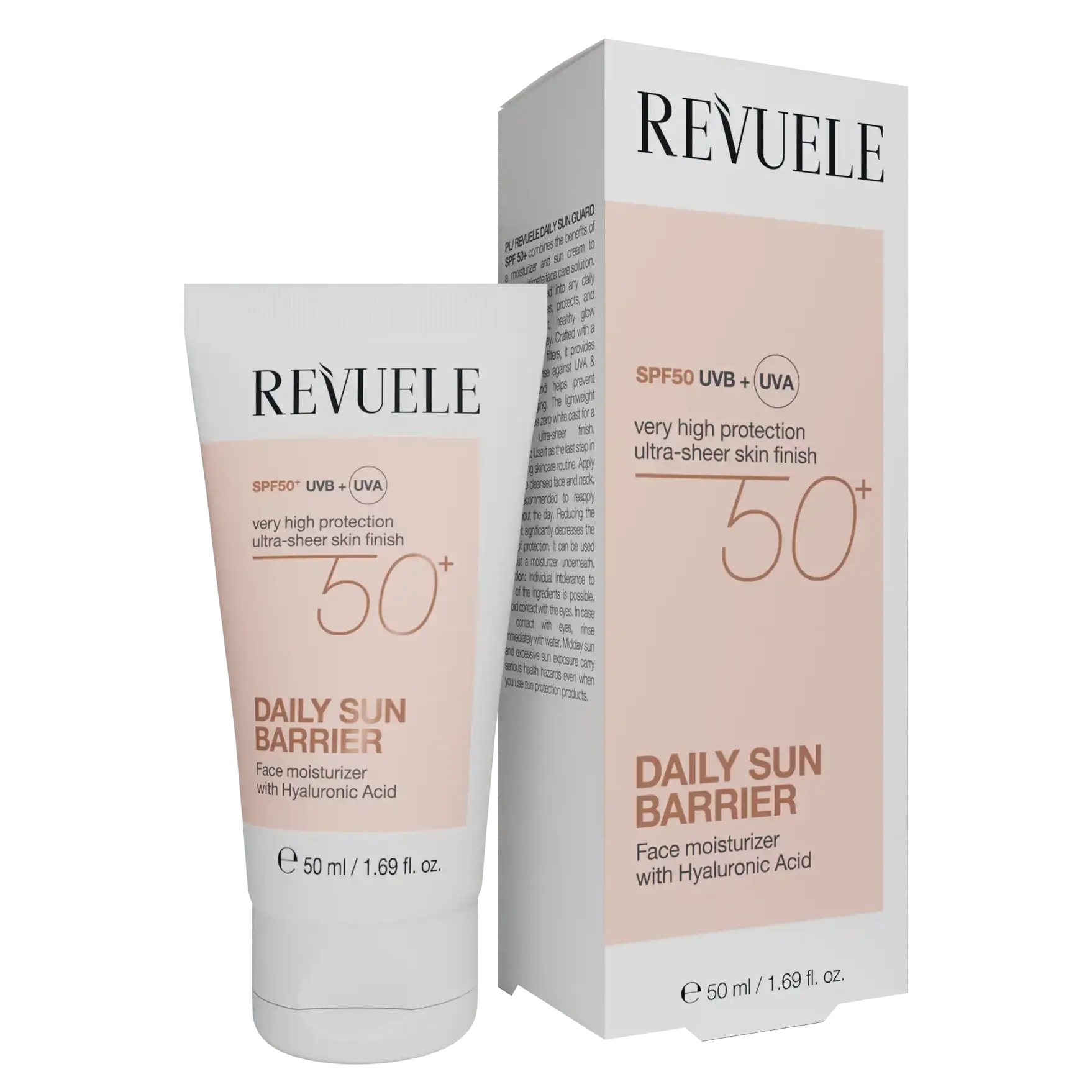 Revuele Crème solaire quotidienne SPF50+ 50 ml Revuele Crème solaire quotidienne SPF50+ 50 ml