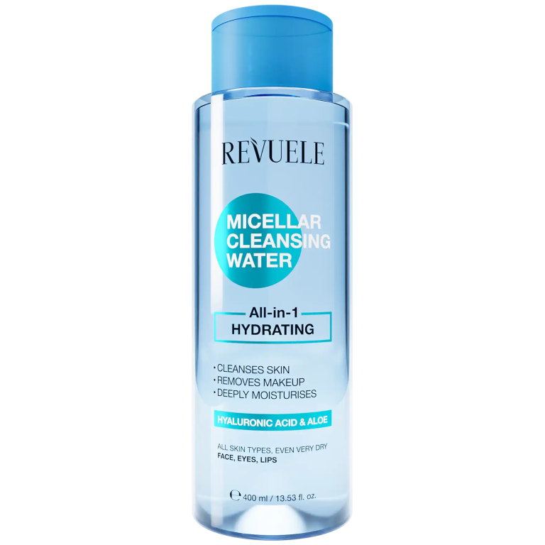Revuele Eau micellaire nettoyante tout-en-1 hydratante 400 ml