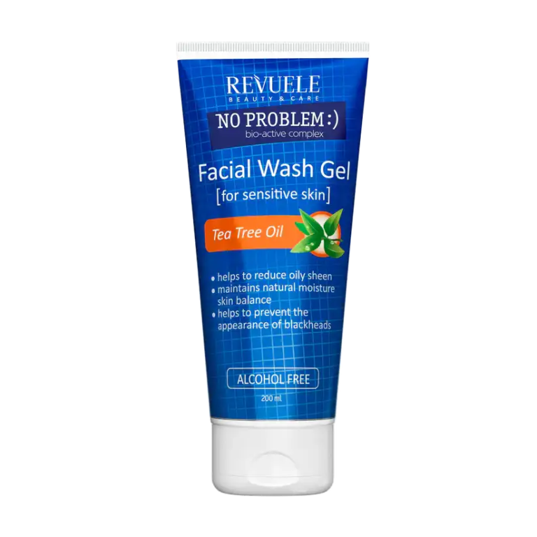 Revuele No Problem Gel nettoyant doux Tea Tree 200 ml