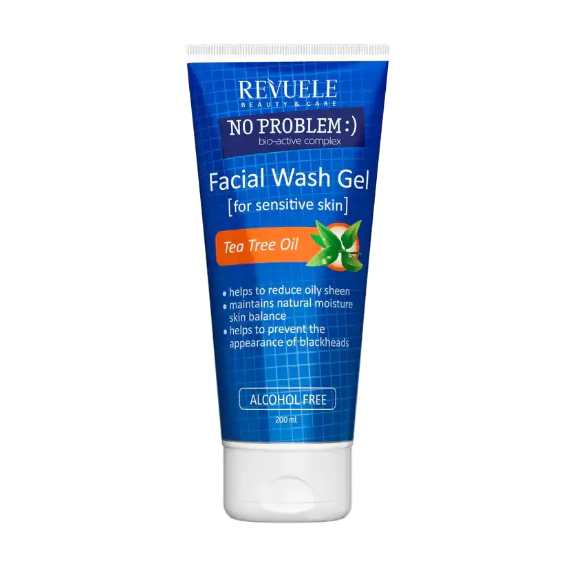 Revuele No Problem Gel nettoyant doux Tea Tree 200 ml Revuele No Problem Gel nettoyant doux Tea Tree 200 ml