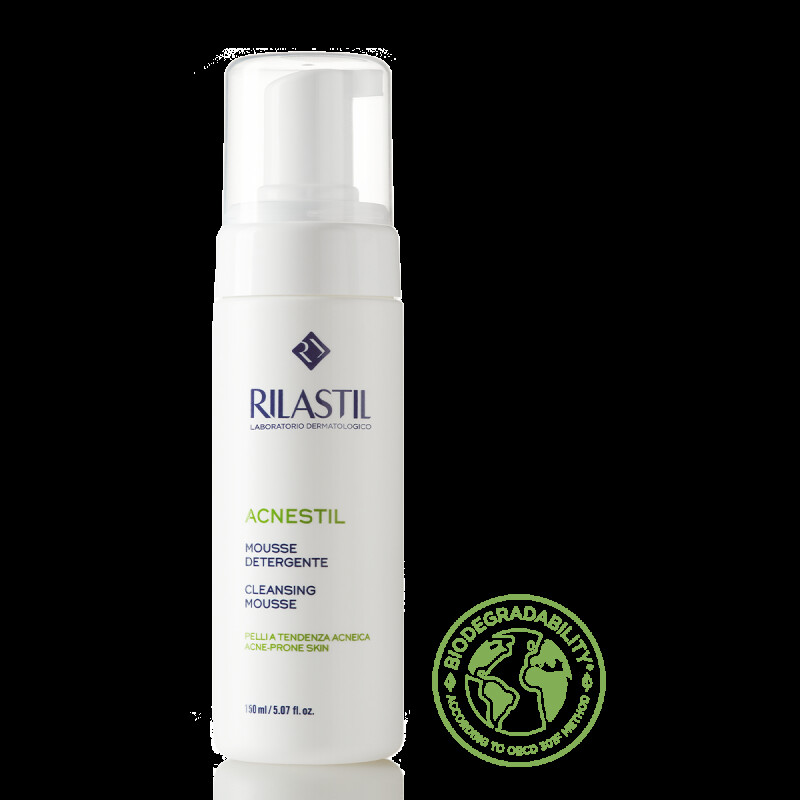 Rilastil Acnestil Mousse nettoyante peaux acnéiques 150 ml Rilastil Acnestil Mousse nettoyante peaux acnéiques 150 ml