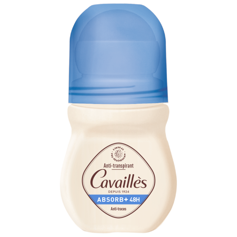 Rogé Cavaillès Absorb+ Déodorant anti-transpirant roll-on 48h 50 ml