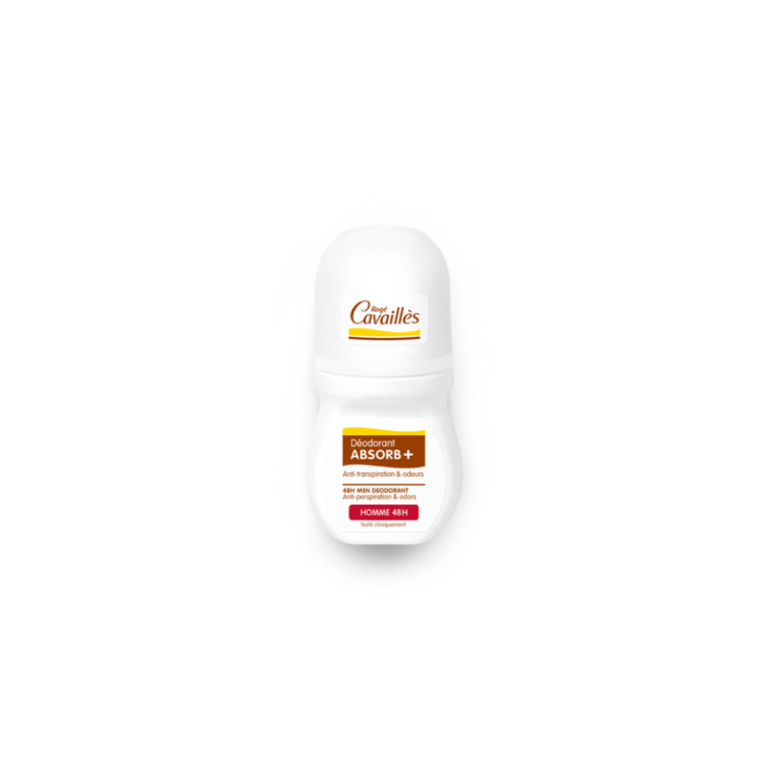 Rogé Cavaillès Absorb+ Homme Déodorant soin régulateur 48h roll-on 50 ml