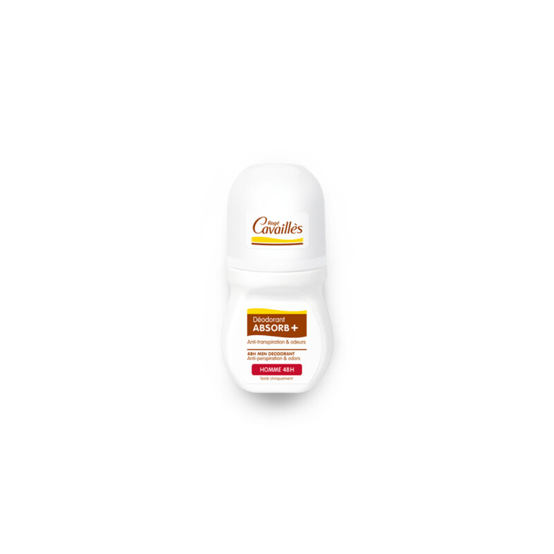 Rogé Cavaillès Absorb+ Homme Déodorant soin régulateur 48h roll-on 50 ml Rogé Cavaillès Absorb+ Homme Déodorant soin régulateur 48h roll-on 50 ml
