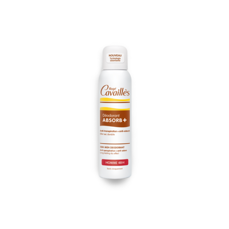 Rogé Cavaillès Absorb+ Homme Déodorant soin régulateur spray 48h 150 ml