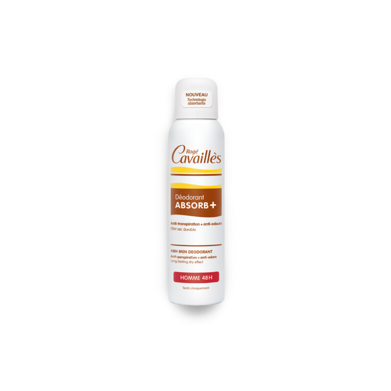 Rogé Cavaillès Absorb+ Homme Déodorant soin régulateur spray 48h 150 ml Rogé Cavaillès Absorb+ Homme Déodorant soin régulateur spray 48h 150 ml