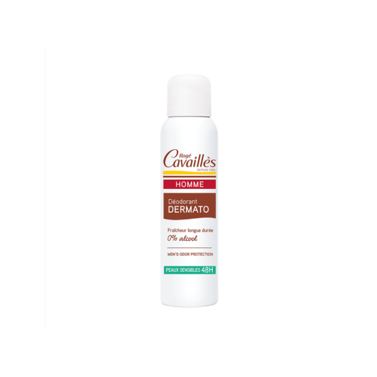 Rogé Cavaillès Dermato Homme Déodorant soin sans sels d’aluminium 48h spray