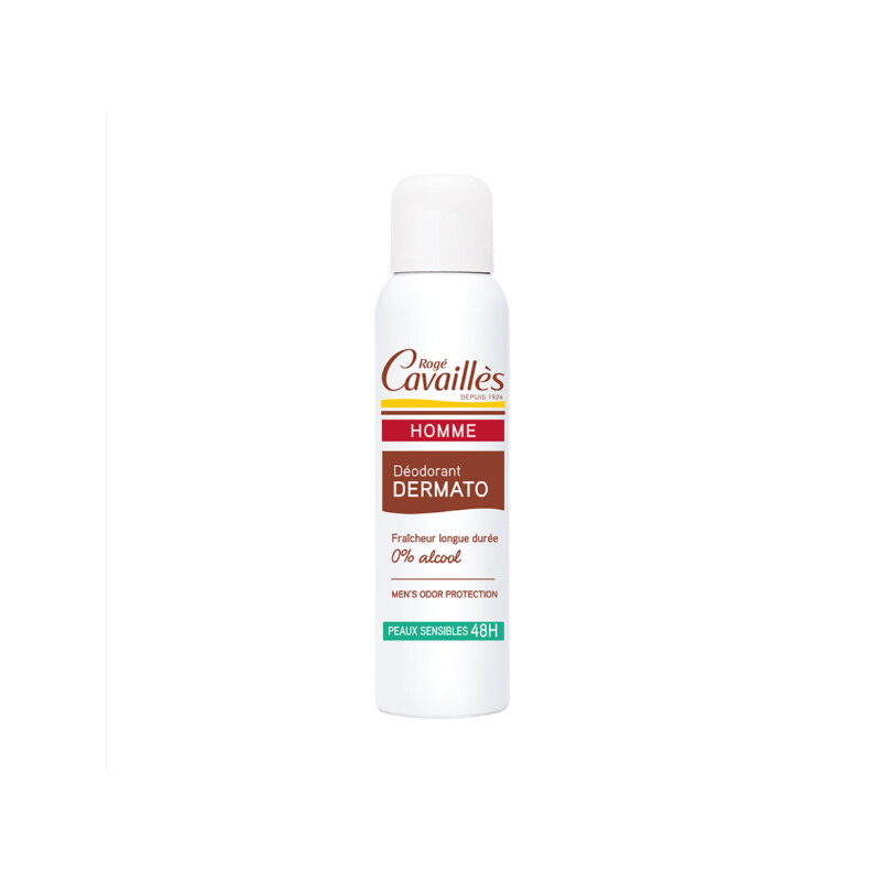 Rogé Cavaillès Dermato Homme Déodorant soin sans sels d’aluminium 48h spray Rogé Cavaillès Dermato Homme Déodorant soin sans sels d’aluminium 48h spray