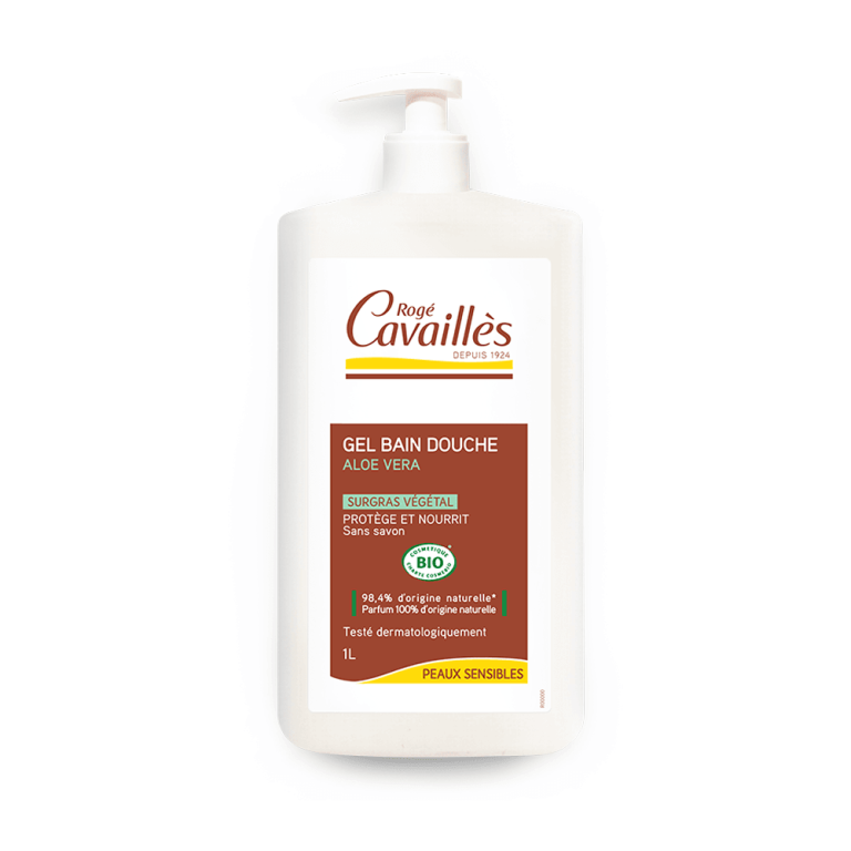 Rogé Cavaillès Gel bain douche Bio Aloe vera 1 L