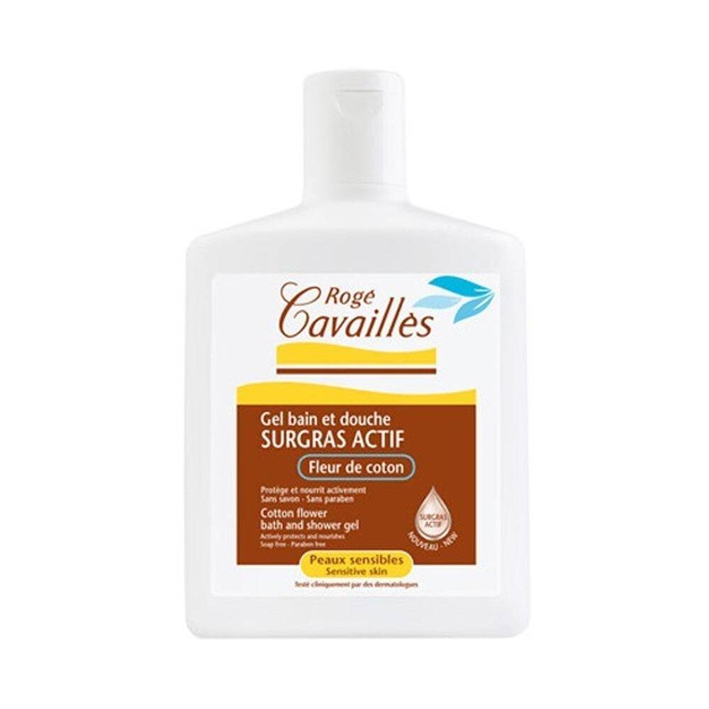 Rogé Cavaillès Gel bain douche fleur de coton 300 ml Rogé Cavaillès Gel bain douche fleur de coton 300 ml