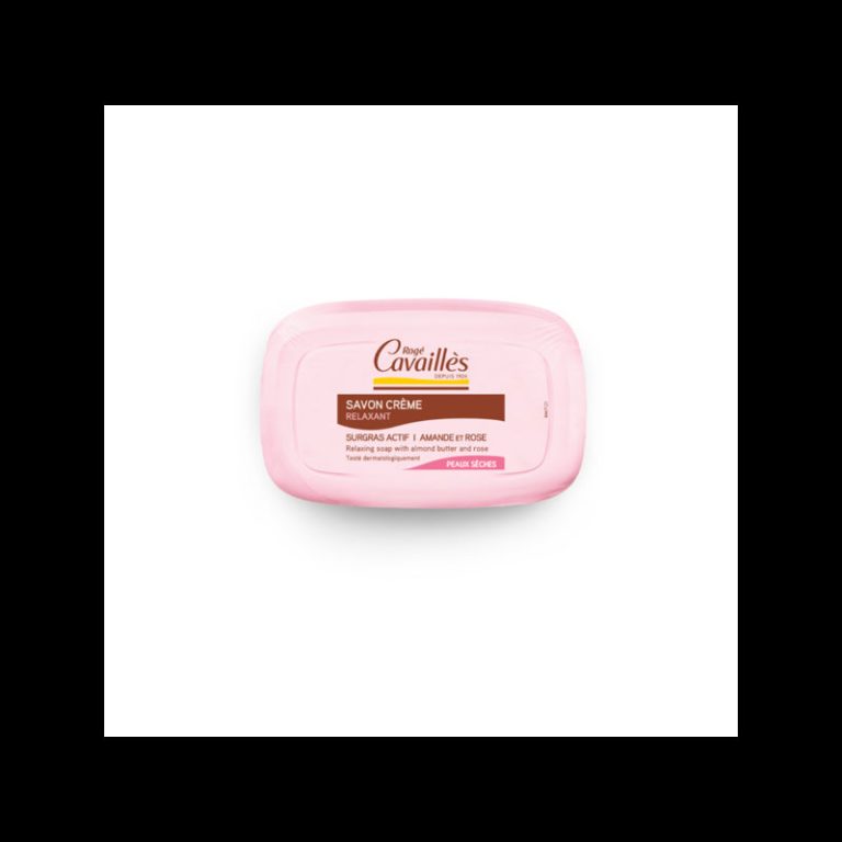 Rogé Cavaillès Relaxant Savon crème Amande & rose 115 g