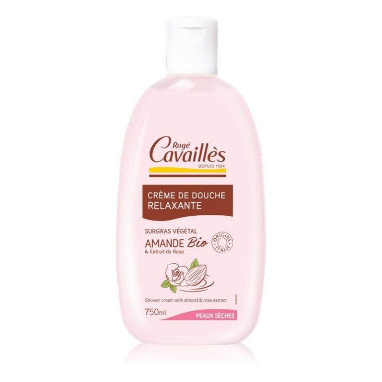 Rogé Cavaillès Relaxante Crème de douche Amande & rose 750 ml