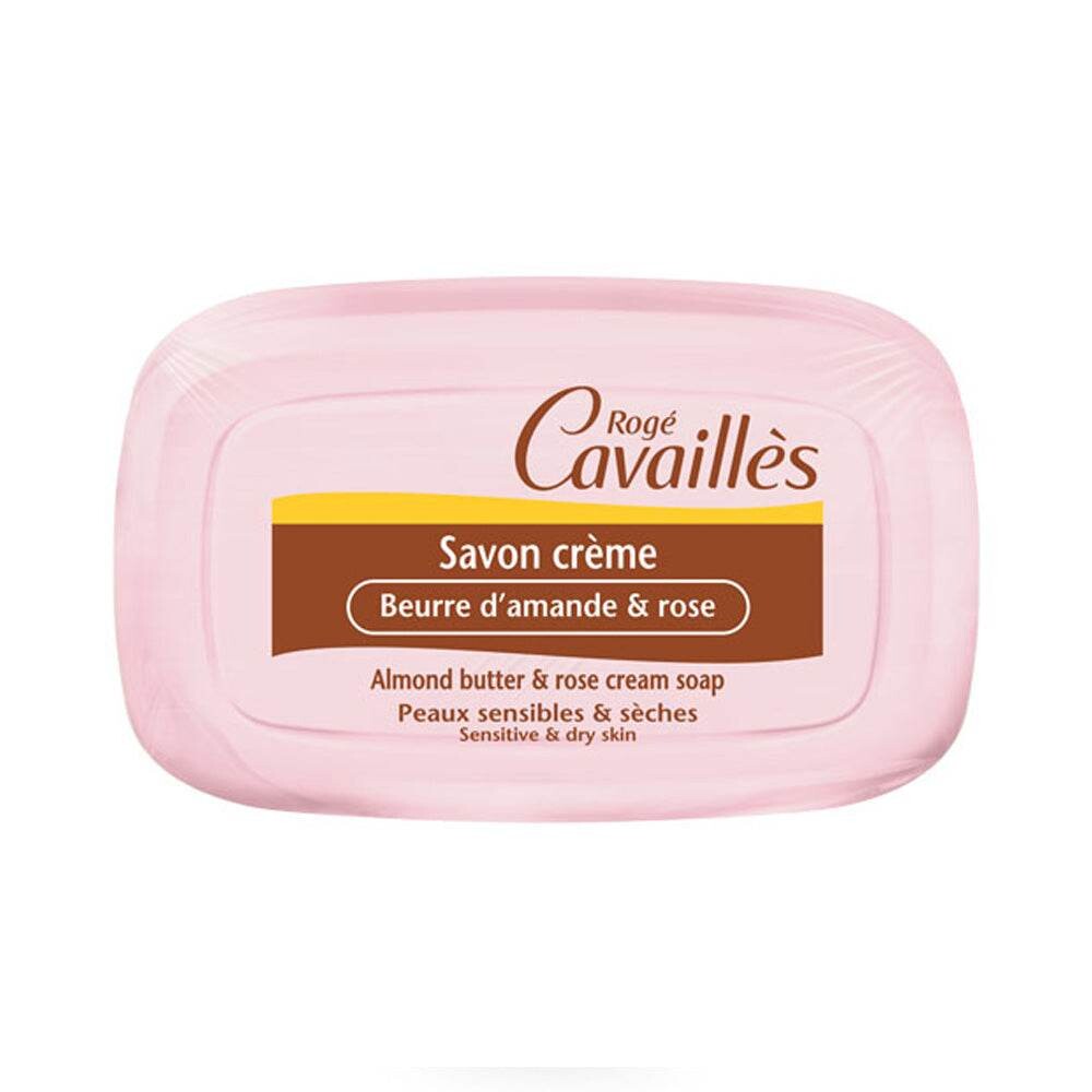 Rogé Cavaillès Savon crème beurre d'amande et rose 115 g Rogé Cavaillès Savon crème beurre d'amande et rose 115 g