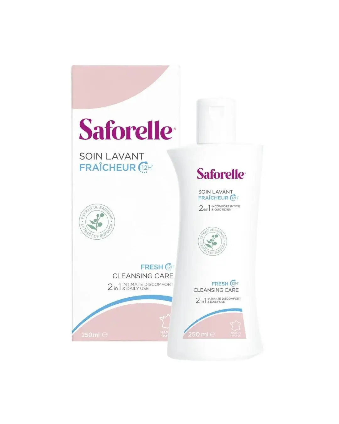 Saforelle Soin lavant fraîcheur 2 en 1 250 ml Saforelle Soin lavant fraîcheur 2 en 1 250 ml