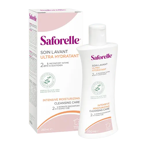 Saforelle Soin lavant ultra hydratant 250 ml