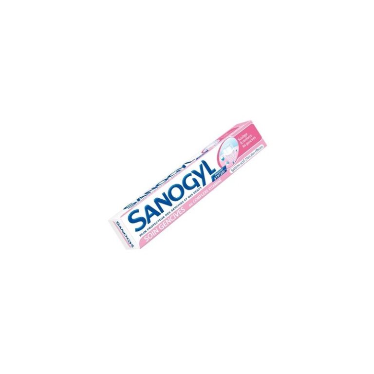 Sanogyl Dentifrice Rose Soin gencives sensibles 75 ml
