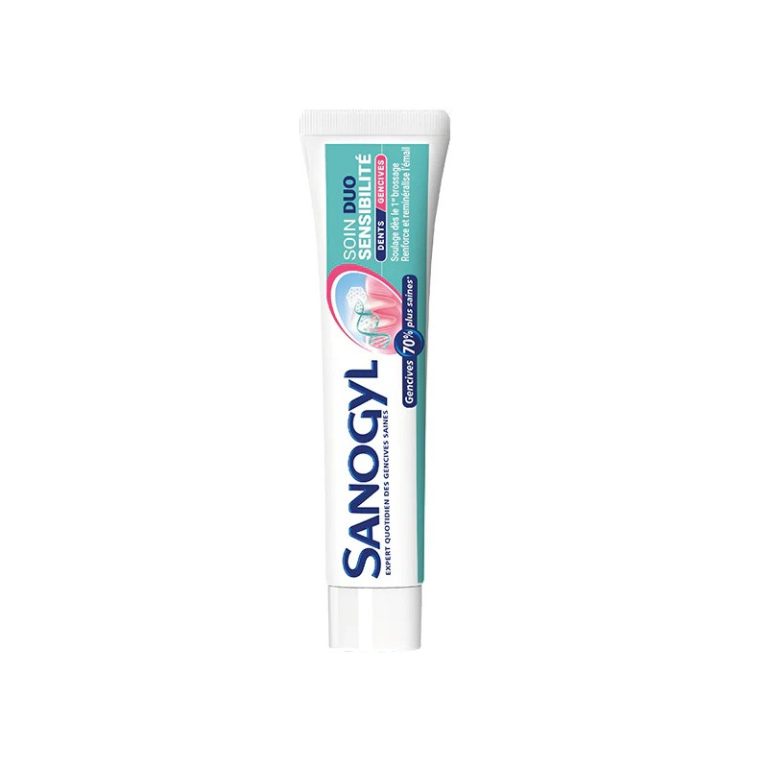 Sanogyl Dentifrice Soin Duo Sensibilité dents et gencives