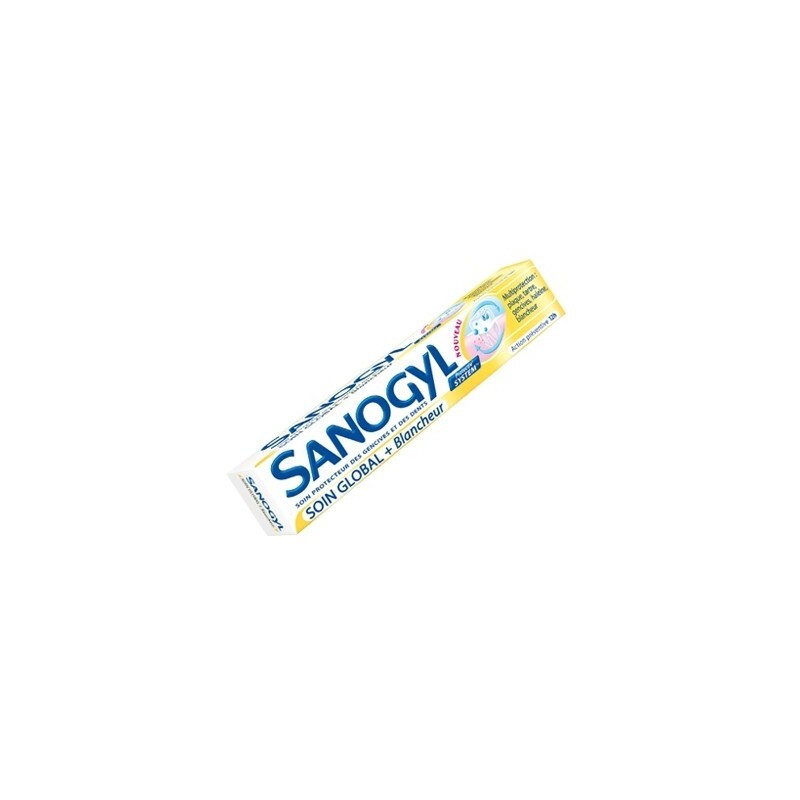 sanogyl-dentifrice-soin-global-blancheur-75-ml Sanogyl Dentifrice Soin Global+ Blancheur 75 ml