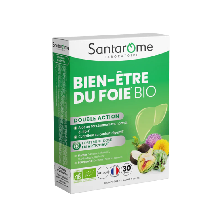 Santarome Bien-Être du Foie Bio 30 gélules