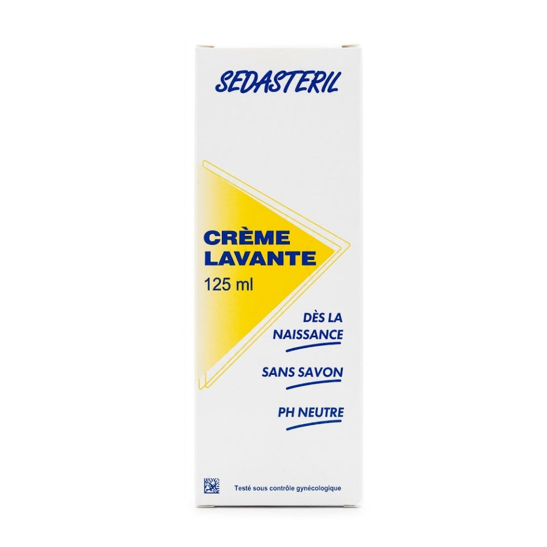 Sedasteril Crème lavante antibactérienne 125 ml Sedasteril Crème lavante antibactérienne 125 ml