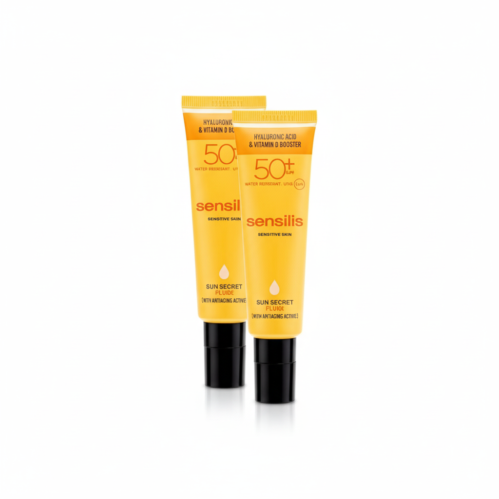 Sensilis Sun Secret Ultra Fluide SPF50+ Lot de 2 x 40 ml Sensilis Sun Secret Ultra Fluide SPF50+ Lot de 2 x 40 ml