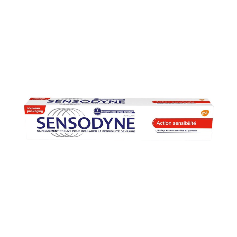Sensodyne Dentifrice Action Sensibilité 75 ml