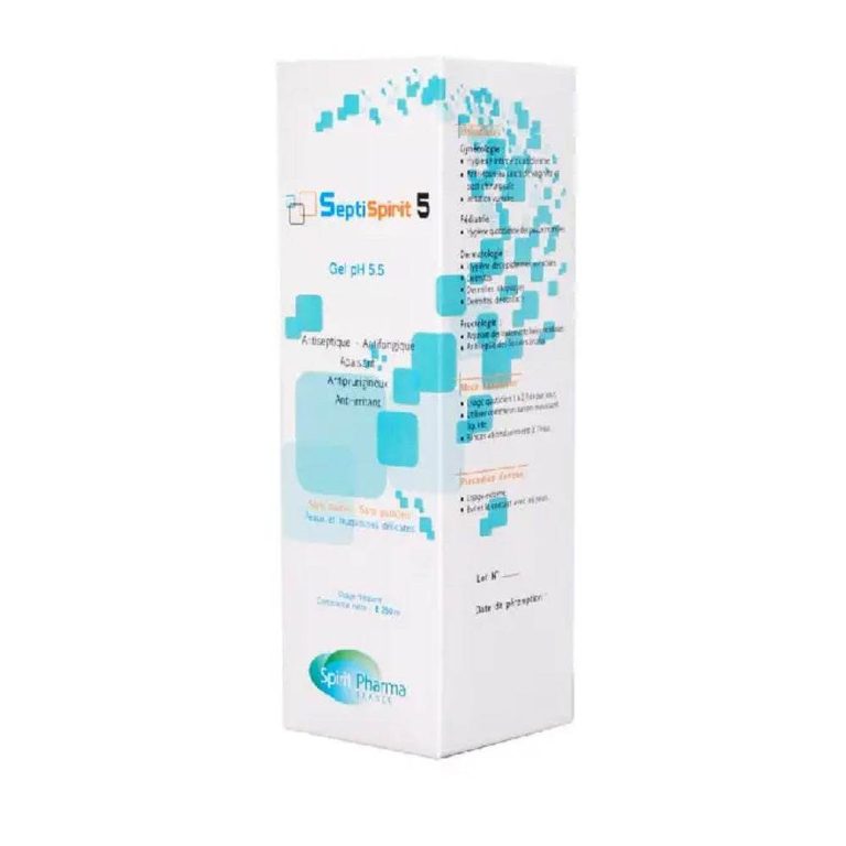 Septispirit 5 Gel pH 5,5 250 ml