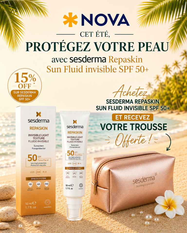 Sesderma Repaskin Fluide invisible SPF50+ 50 ml + trousse