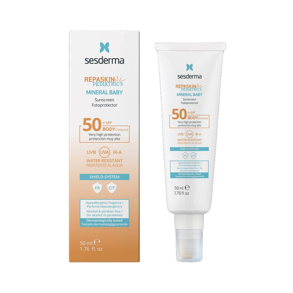 Sesderma Repaskin Pediatrics Mineral BB SPF50+ Crème solaire enfant 50 ml Sesderma Repaskin Pediatrics Mineral BB SPF50+ Crème solaire enfant 50 ml