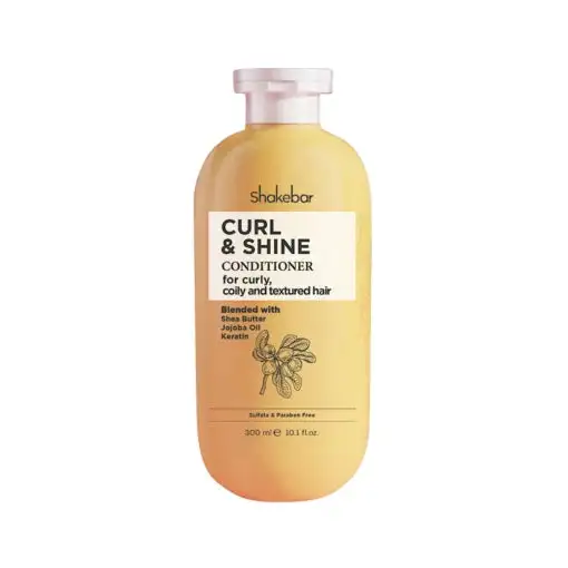 Shakebar Curl & Shine Hair Conditioner Après-shampooing 300 ml