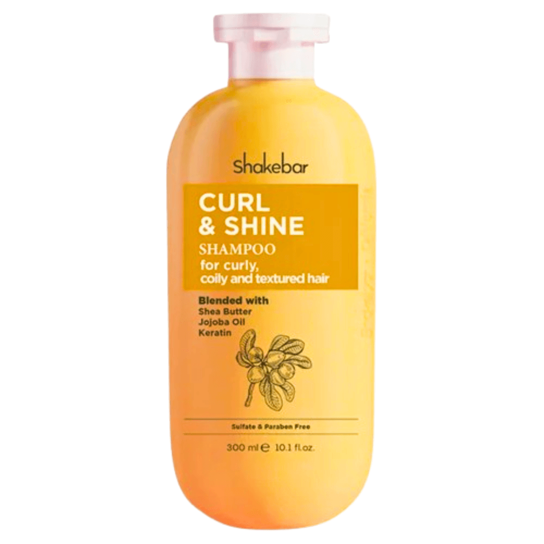 Shakebar Curl & Shine Hair Shampoo Shampooing boucles 300 ml Shakebar Curl & Shine Hair Shampoo Shampooing boucles 300 ml