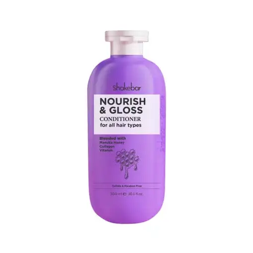 Shakebar Nourish & Gloss Hair Conditioner Après-shampooing 300 ml