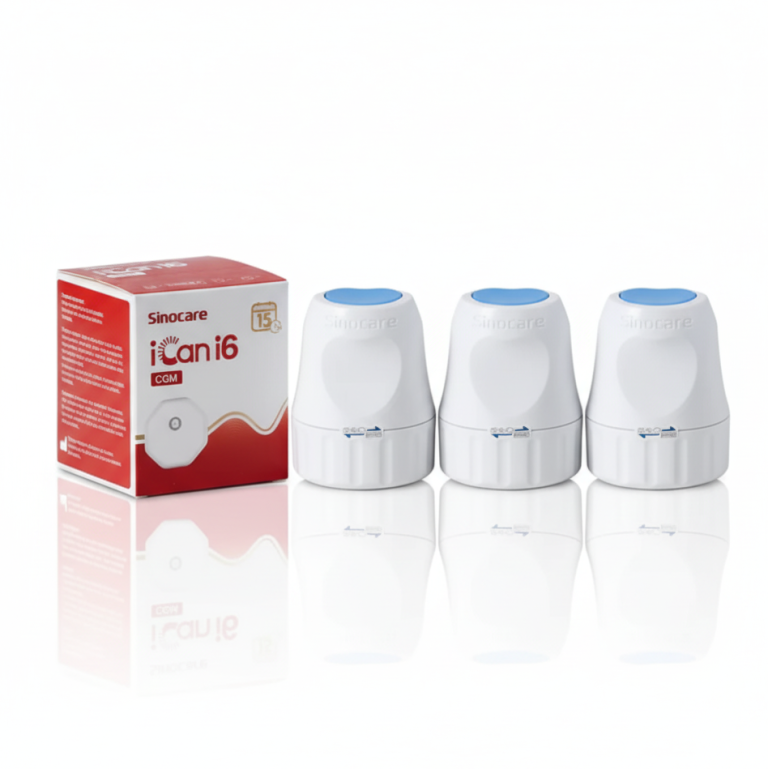 Sinocare iCan i6 CGM Capteur de glucose en continu 14 jours 3 capteurs