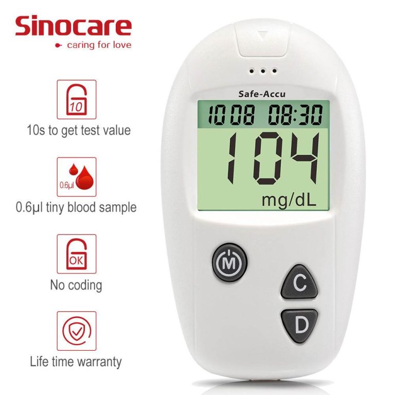 Sinocare Kit lecteur de glycémie