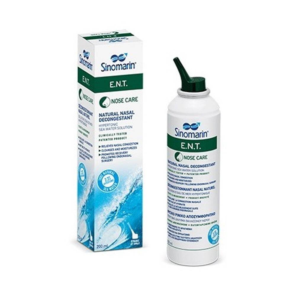 Sinomarin Nose Care ENT Spray nasal 200 ml