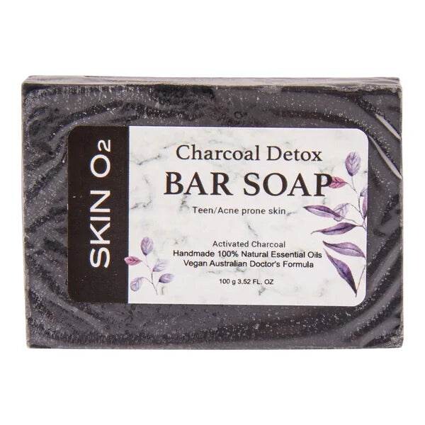 Skin O2 Bacne Detox Charcoal Soap 100 g