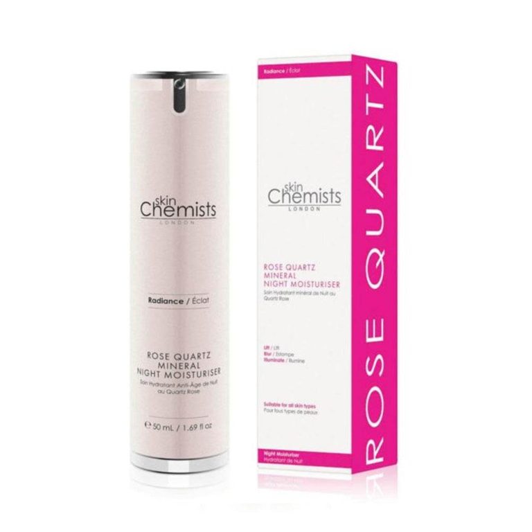 SkinChemists Crème éclaircissante nuit au quartz rose 50 ml