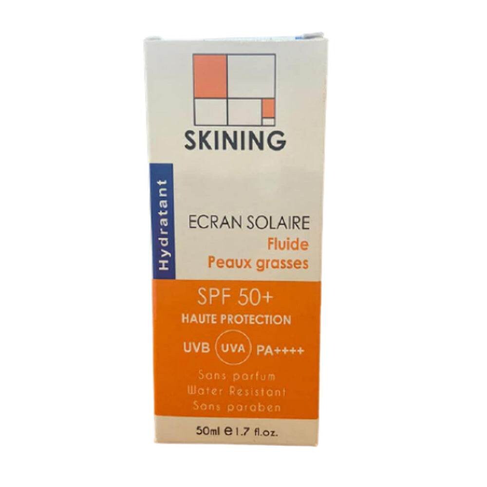 Skining Écran invisible hydratant fluide peaux grasses 50 ml Skining Écran invisible hydratant fluide peaux grasses 50 ml