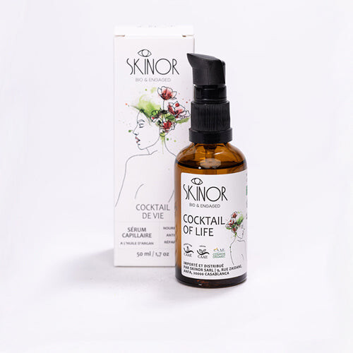 Skinor Sérum capillaire à l'argan naturel 50 ml