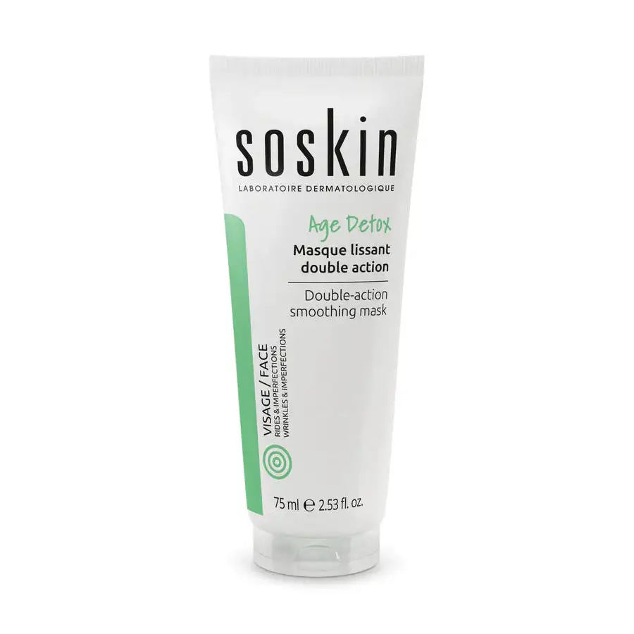 Soskin Age Detox Masque lissant double action 75 ml Soskin Age Detox Masque lissant double action 75 ml